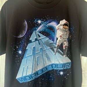 Kid Cudi To The Moon World Tour 2022 T-Shirt Men’s Small Black
